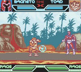 une photo d'Ã©cran de X-Men - Mutant Academy sur Nintendo Game Boy Color